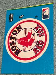 Boston “Team Logo Sticker” Baseball Cards 1985 Fleer Stickers Prices