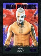 Darby Allin [Purple] Wrestling Cards 2021 Upper Deck AEW Main Features Prices