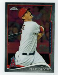 David Freese Baseball Cards 2014 Topps Chrome Update Prices