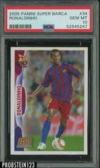 Ronaldinho #34 Soccer Cards 2005 Panini Super Barca Prices