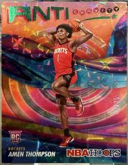 Amen Thompson [Hyper Green] #17 Basketball Cards 2023 Panini Hoops Anti Gravity Prices