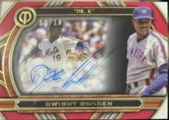 Dwight Gooden [Red] Baseball Cards 2023 Topps Tribute to Nicknames Autographs Prices