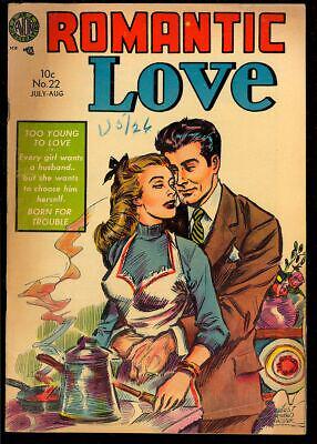 Romantic Love #22 (1954) Comic Books Romantic Love