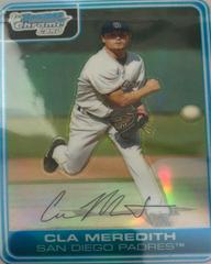 Cla Meredith [Refractor] #BC218 Baseball Cards 2006 Bowman Chrome Prospects Prices