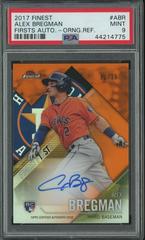 Alex Bregman [Orange Refractor] #FF-ABR Baseball Cards 2017 Topps Finest Firsts Autographs Prices