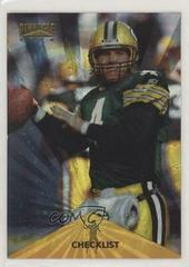 Brett Favre [Trophy Collection] #196 Football Cards 1996 Pinnacle Prices
