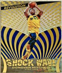 Donovan Mitchell #5 Basketball Cards 2018 Panini Revolution Shock Wave Prices