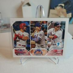 Austin Riley, Kyle Schwarber, Pete Alonso [1st Edition] Baseball Cards 2023 Topps Prices