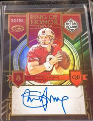 Steve Young [Gold Spotlight] #13 Football Cards 2023 Panini Limited Ring of Honor Autograph Prices
