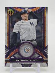 Anthony Rizzo [Purple] #SOA-ARI Baseball Cards 2023 Topps Tribute Stamp of Approval Relics Prices