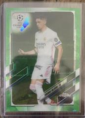 Federico Valverde [Green] #67 Soccer Cards 2020 Topps Chrome UEFA Champions League Sapphire Prices