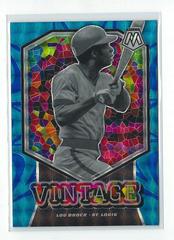 Lou Brock [Mosaic] Baseball Cards 2021 Panini Mosaic Vintage Prices