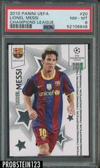 Lionel Messi Soccer Cards 2010 Panini UEFA Champions League Prices
