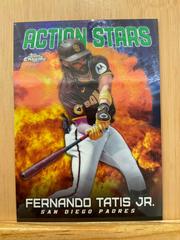 Fernando Tatis Jr. [Green] #ASC-18 Baseball Cards 2023 Topps Chrome Update Action Stars Prices