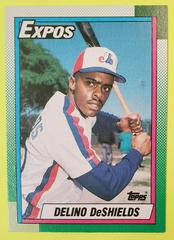 Delino DeShields #224 Baseball Cards 1990 Topps Tiffany Prices