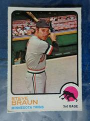 Steve Braun #16 Baseball Cards 1973 O Pee Chee Prices