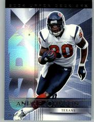 Andre Johnson #37 Football Cards 2004 Spx Prices