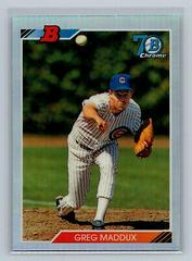 Greg Maddux [Green] #92B-GM Baseball Cards 2017 Bowman 1992 Chrome Prices