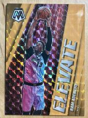 Bam Adebayo [Orange Fluorescent] Basketball Cards 2020 Panini Mosaic Elevate Prices