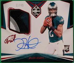 Jalen Hurts [Patch Autograph Ruby] #114 Football Cards 2020 Panini Limited Prices
