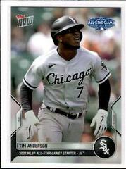 Tim Anderson #ASG-9 Baseball Cards 2022 Topps Now All Star Game Prices