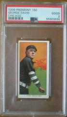 George Davis #NNO Baseball Cards 1909 T206 Piedmont 150 Prices