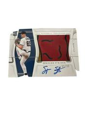 Spencer Strider [Material Signature] #146 Baseball Cards 2022 Panini National Treasures Prices