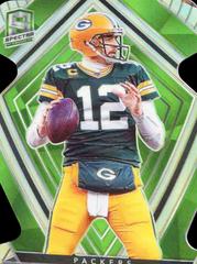 Aaron Rodgers [Green Die Cut] #106 Football Cards 2020 Panini Spectra Prices