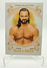 Drew McIntyre #AG-9 Wrestling Cards 2021 Topps Heritage WWE Allen & Ginter Prices