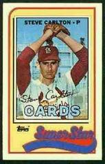 Steve Carlton #37 Baseball Cards 1989 Topps Ljn Baseball Talk Prices