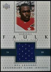 Marshall Faulk Football Cards 2000 Upper Deck Legends Legendary Jerseys Prices