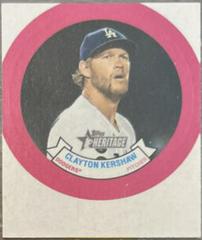 Clayton Kershaw #2 Baseball Cards 2022 Topps Heritage 1973 Candy Lids Prices