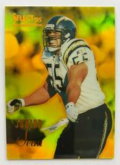 Junior Seau [Mirror Gold] Football Cards 1995 Panini Select Certified Prices