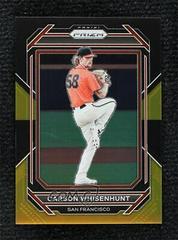 Carson Whisenhunt [Black Gold] #173 Baseball Cards 2023 Panini Prizm Prices