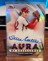 Steve Carlton Baseball Cards 2022 Topps Finest Aura of Excellence Autographs Prices