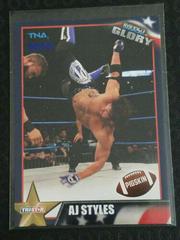 AJ Styles [Blue] #38 Wrestling Cards 2013 TriStar TNA Impact Glory Prices