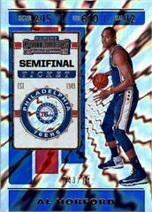 Al Horford [Semifinal Ticket] Basketball Cards 2019 Panini Contenders Prices