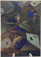 Gambit [Gold] #4 Marvel 1995 Metal Blaster Prices