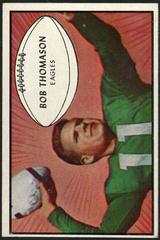 Bob Thomason #83 Football Cards 1953 Bowman Prices