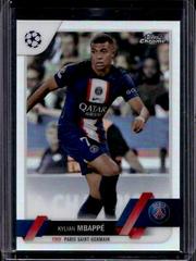 Kylian Mbappe [Refractor] #100 Soccer Cards 2022 Topps Chrome UEFA Club Competitions Prices