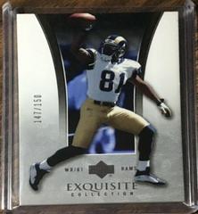 Torry Holt Football Cards 2005 Upper Deck Exquisite Collection Prices