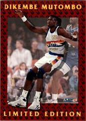 Dikembe Mutombo #3 Basketball Cards 1991 Fleer Dikembe Mutombo Prices