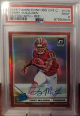 Terry McLaurin [Red] #179 Football Cards 2019 Donruss Optic Rated Rookie Autographs Prices