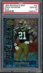 Craig Newsome [Blue] #32 Football Cards 1995 Bowman's Best Prices