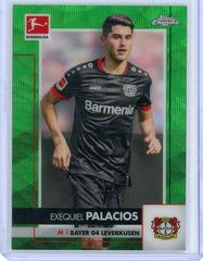 Exequiel Palacios [Green Wave Refractor] Soccer Cards 2020 Topps Chrome Bundesliga Prices