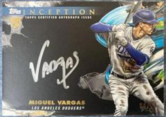 Miguel Vargas Baseball Cards 2023 Topps Inception Silver Signings Prices