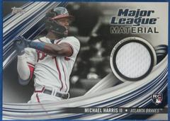 Michael Harris II [Black] #MLM-MH Baseball Cards 2023 Topps Series 2 Major League Material Relics Prices