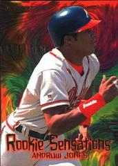 Andruw Jones #15 Baseball Cards 1997 Fleer Rookie Sensations Prices