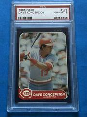 Dave Concepcion #174 Baseball Cards 1986 Fleer Prices