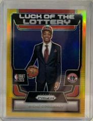 Bilal Coulibaly [Gold] #1 Basketball Cards 2023 Panini Prizm Luck of the Lottery Prices